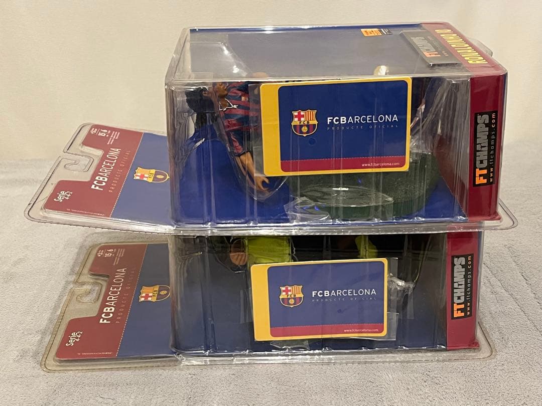 【激レア引退記念品】ロナウジーニョ フィギュア 2種セット FCバルセロナ