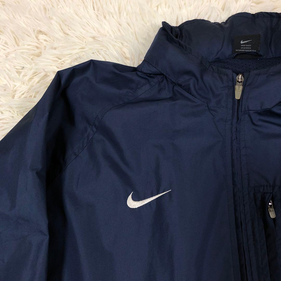 OLD NIKE インテル サッカー ジャケット ウィンドブレーカー　ネイビー