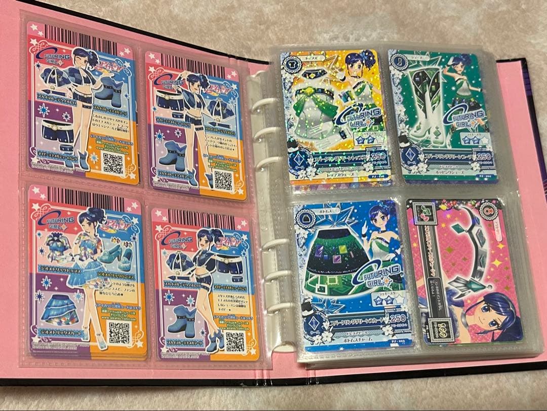 アイカツカード クール レア ノーマル 150枚超 バインダー込 まとめ売り