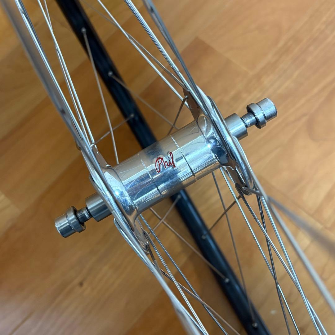 philwood × mavic wheel set