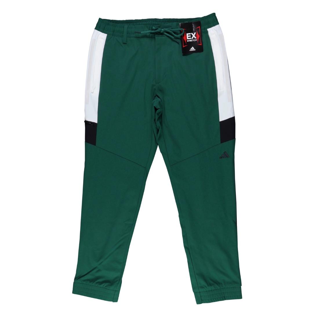 【85】秋冬 定価14,300円 アディダス ゴルフ ジョガーパンツ 緑