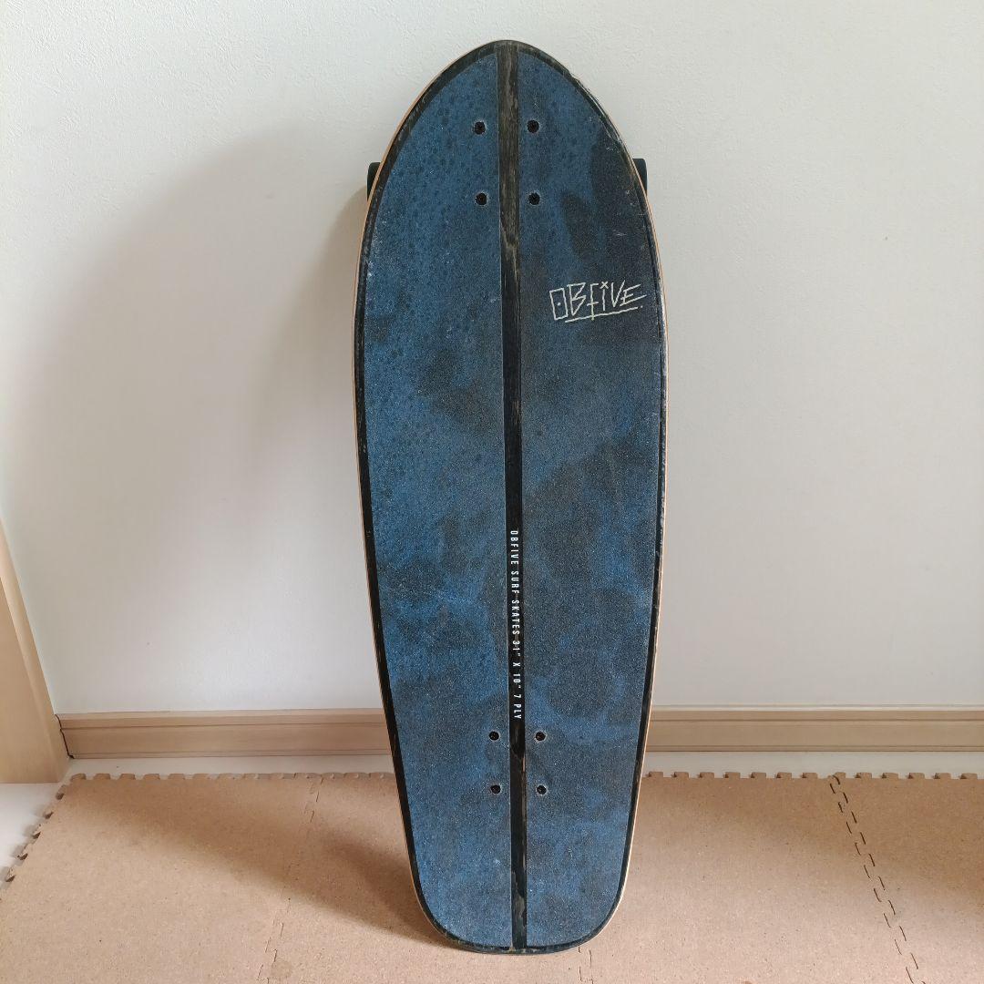 OB FIVE　Foam Ball サーフスケート 31㌅　ブルーカモ　美品！