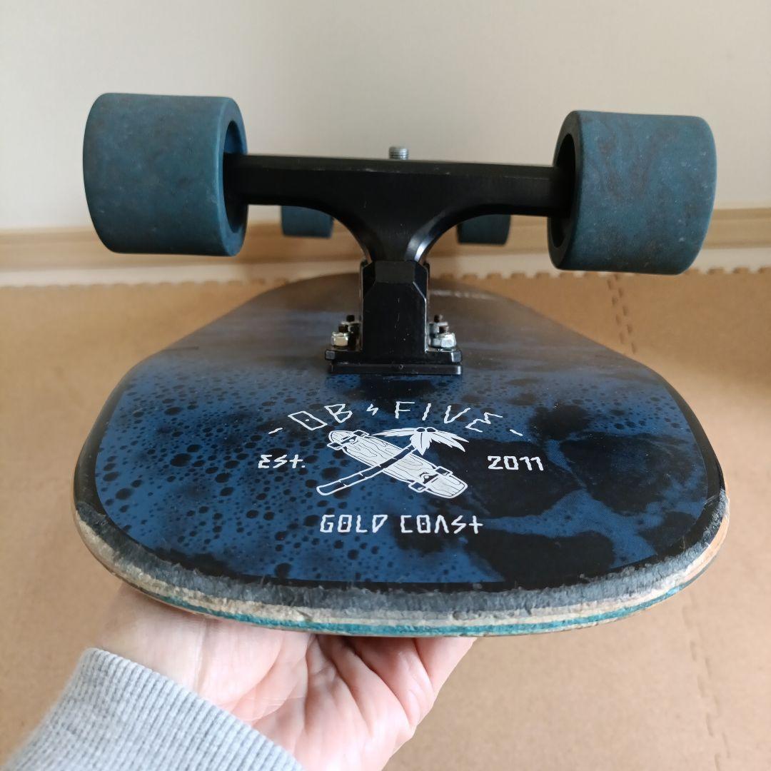 OB FIVE　Foam Ball サーフスケート 31㌅　ブルーカモ　美品！