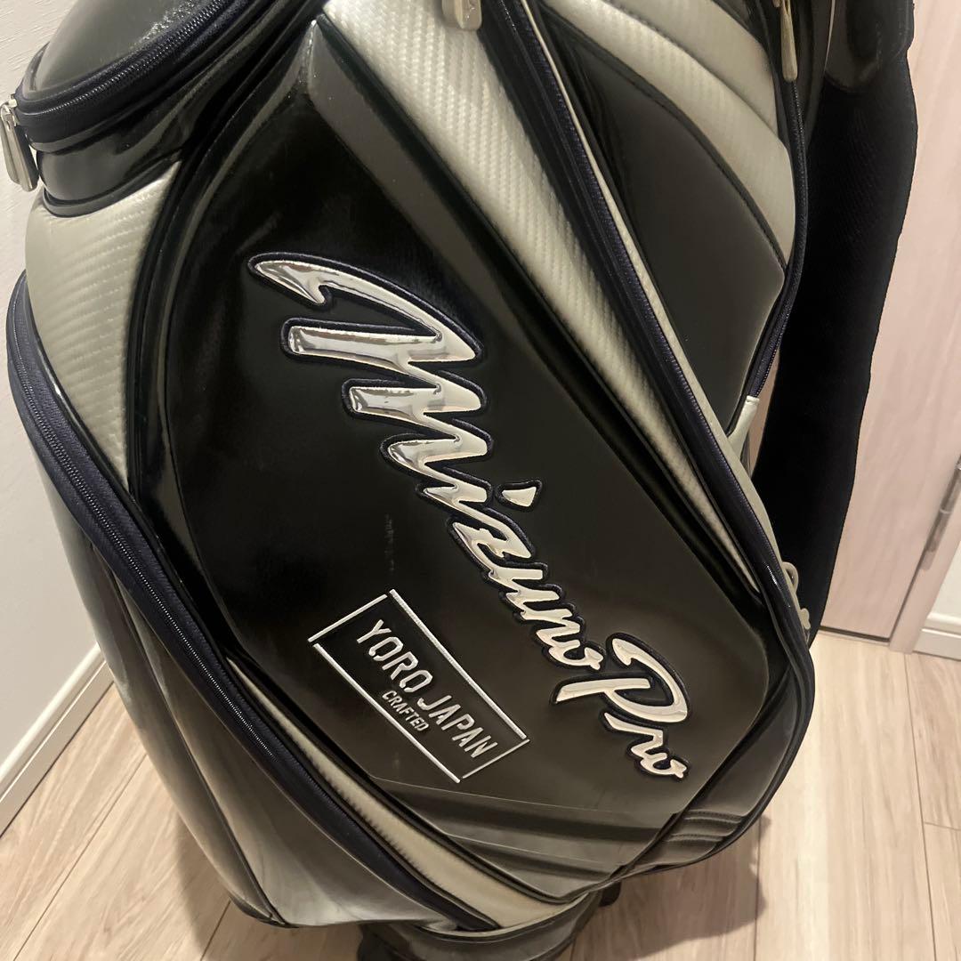 Mizuno Pro Yoro Japan キャディバッグ　ブラック