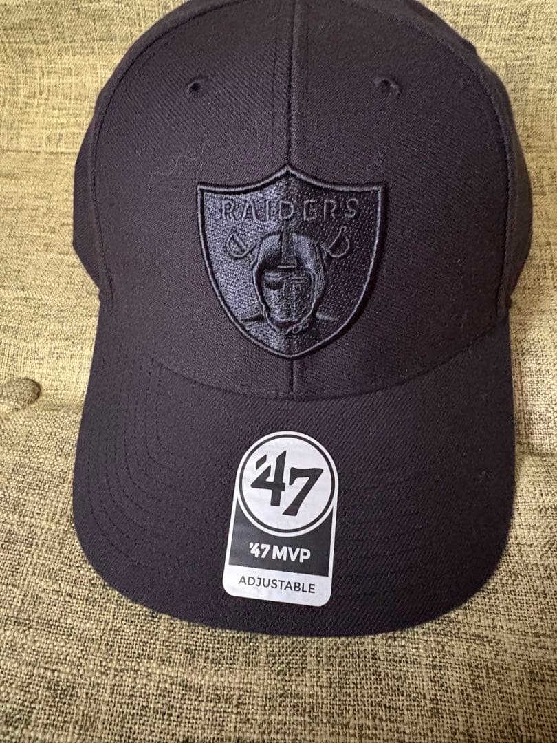 新品　RAIDERS ブラック ソックス&キャップセット
