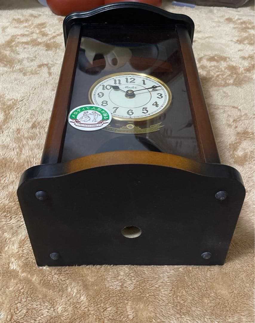 【超美品】　マスタークロックMASTER からくり時計　動作確認済み