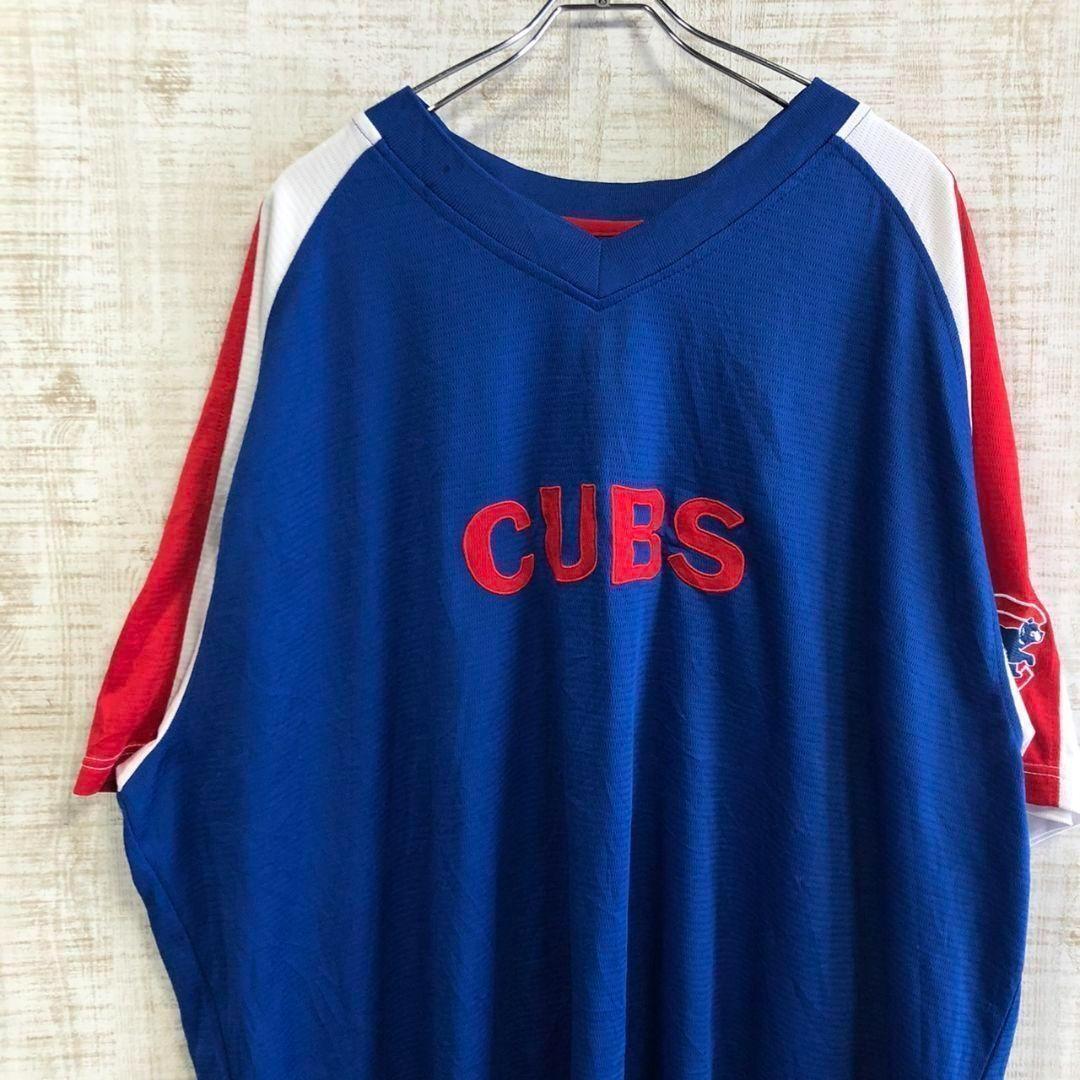 Majestic☆マジェスティック　刺繍ロゴ　カブス　CUBS ユニフォーム