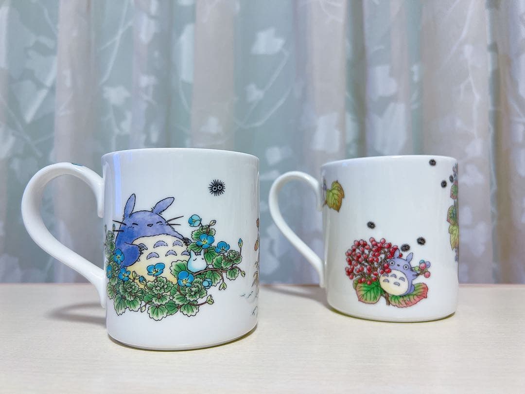 mkノリタケ トトロ おおいぬのふぐり がまずみ マグカップ 2個セット