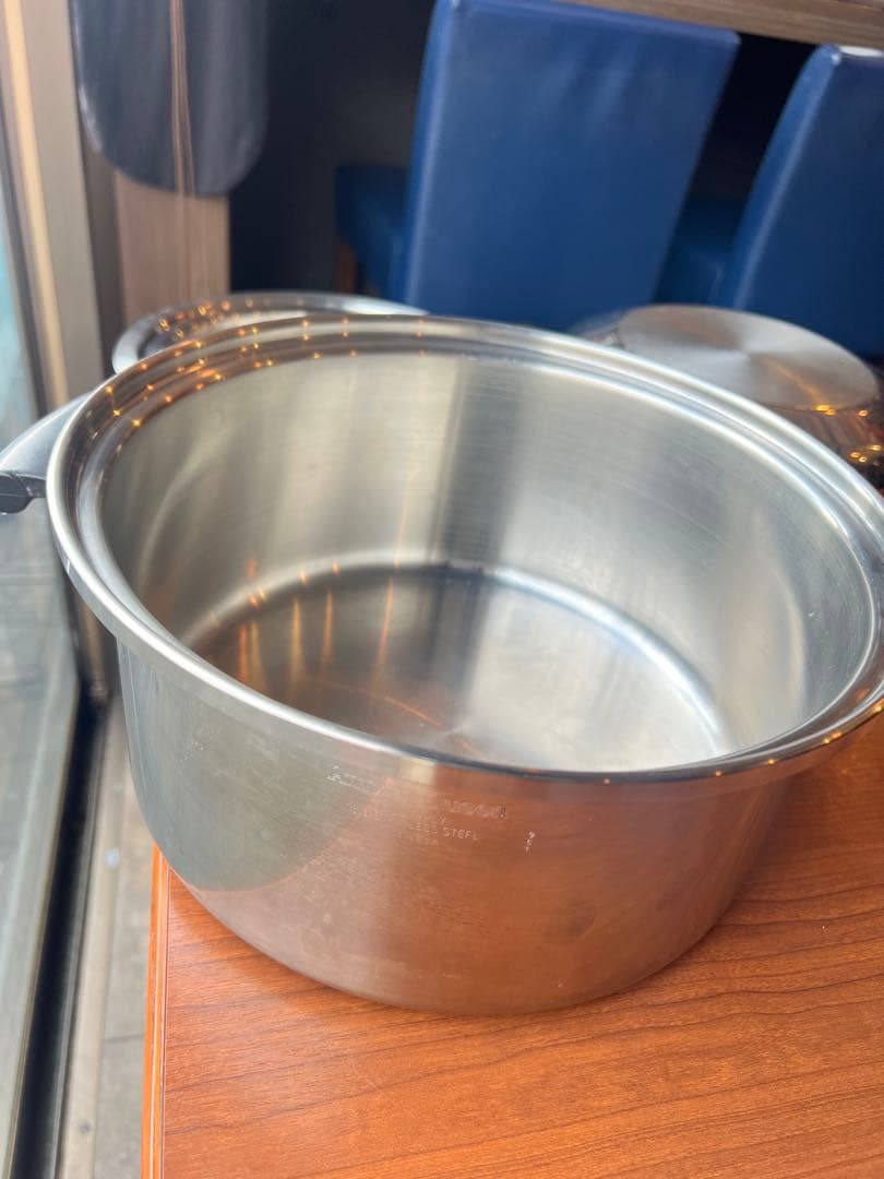 Amway Queen 6L ステンレス無水鍋・蒸し器・その他セット アムウェイ
