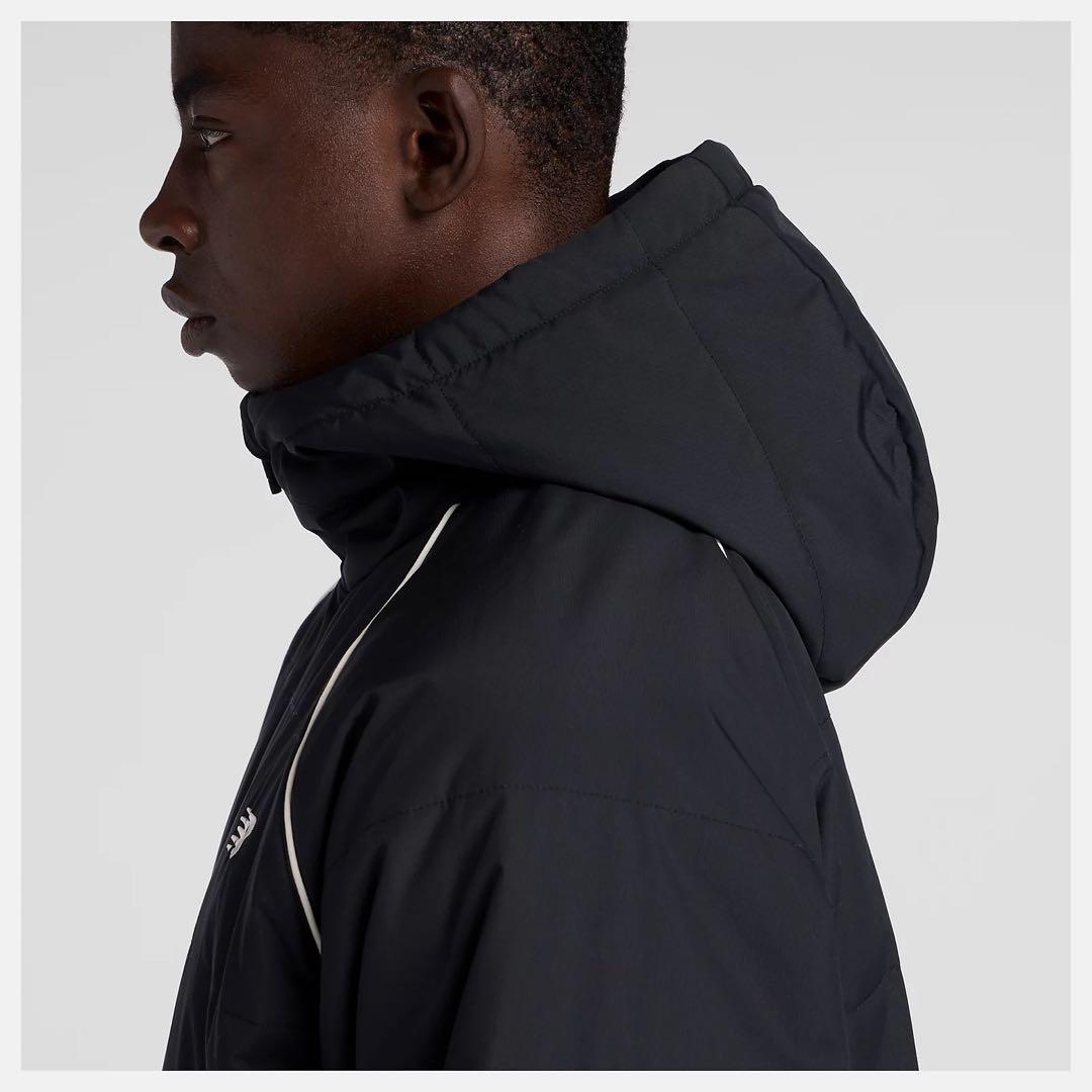 New Balance Padded Short Jacket ブラック XL