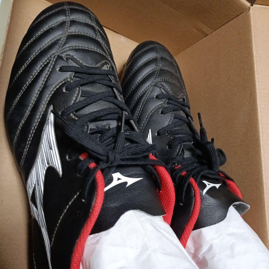 Mizuno サッカーシューズ・スパイク ブラック/レッド