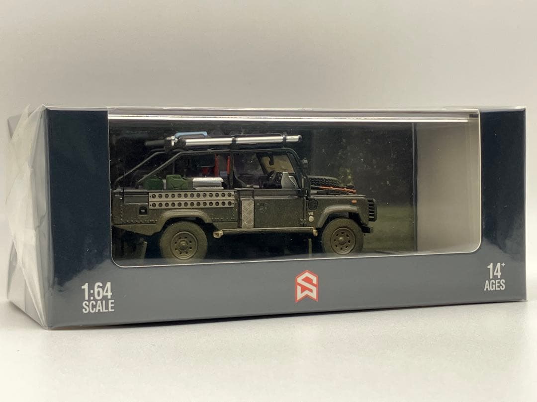 ランドローバー ディフェンダー ウェザリング仕様 1/64
