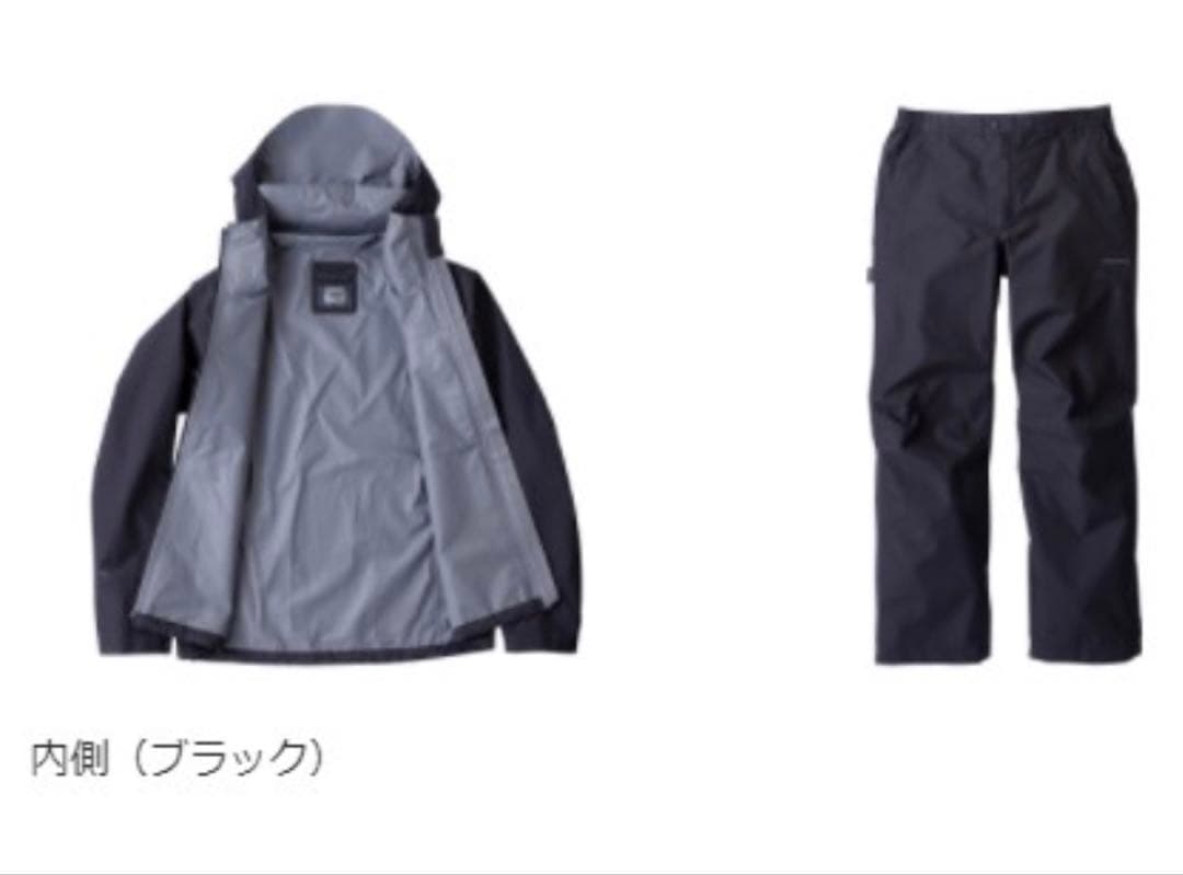 シマノ ベーシックレインスーツ GORE-TEX レインウェア ブラック