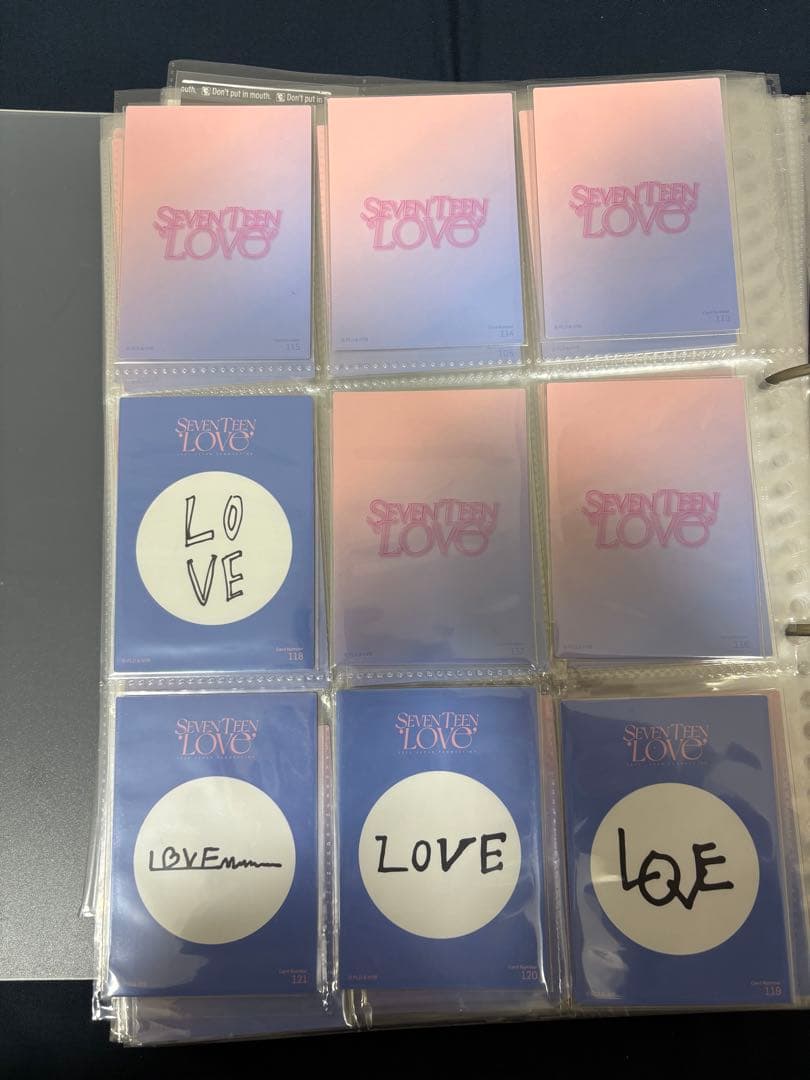 SEVENTEEN Love ペンミ トレカ セット 127種 セミコンプ