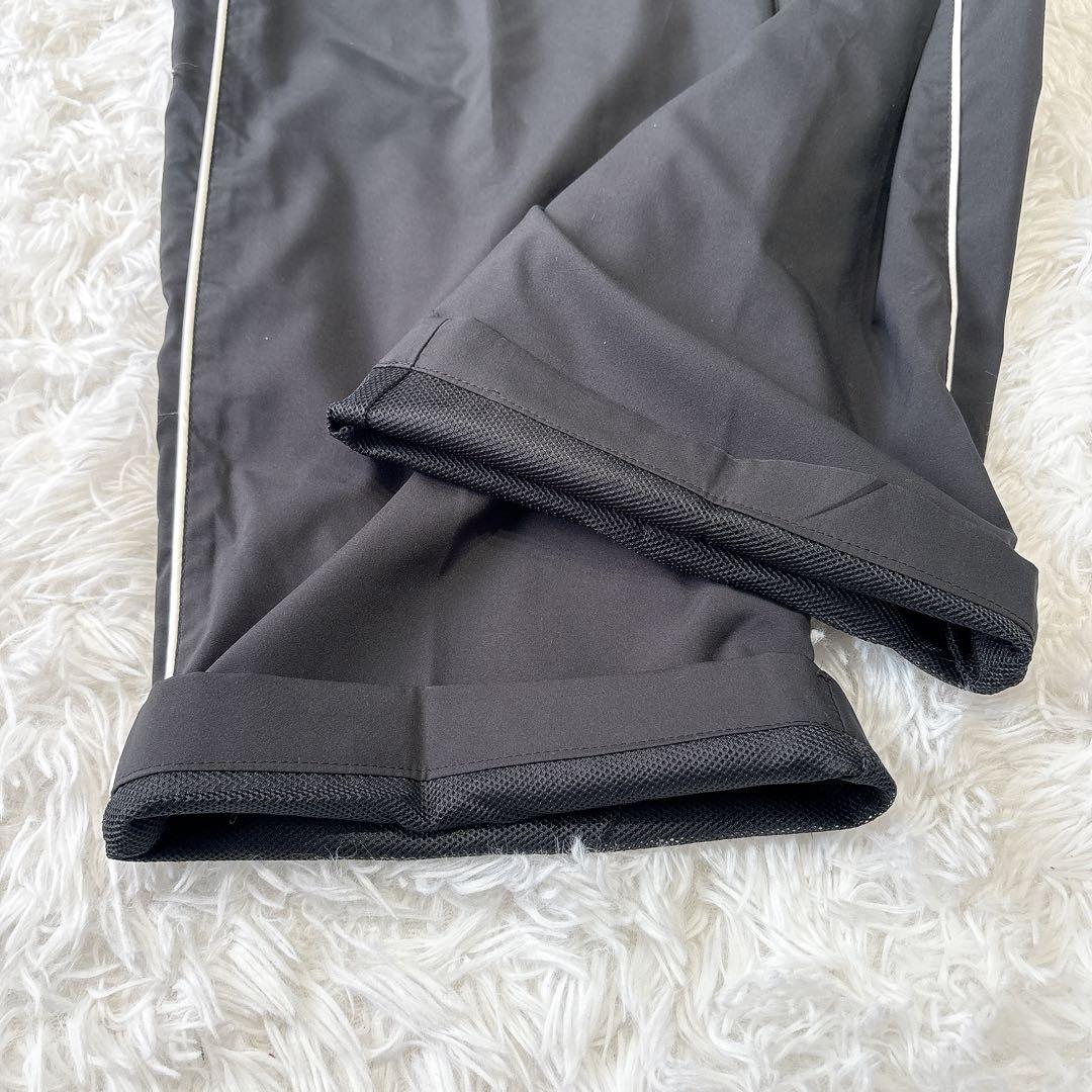 テーラーメイド ゴルフパンツ 黒 XL メッシュ ロゴ
