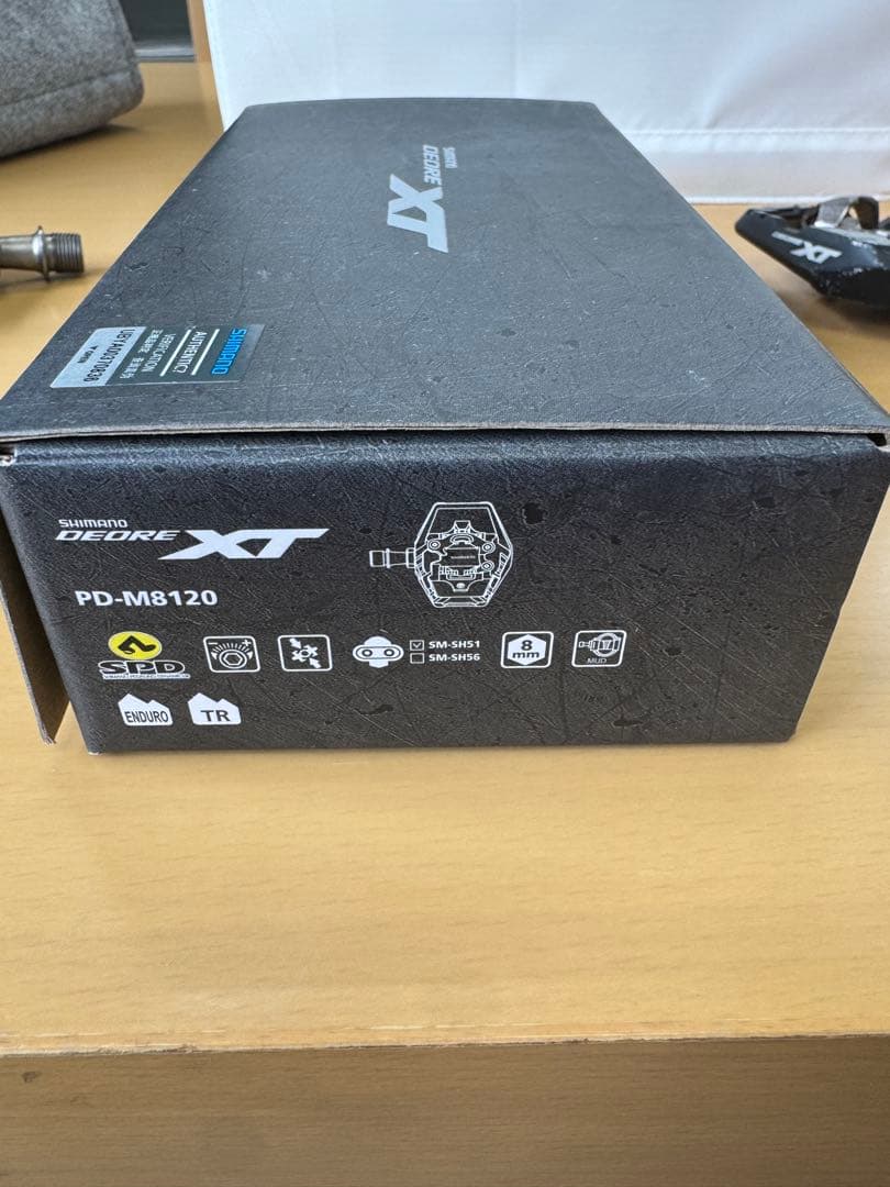 【良品】SHIMANO DEORE XT PD-M8120 SPDペダル