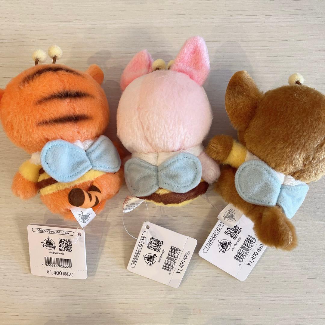 うるぽちゃちゃん　プーさん　蜂　ミツバチ　ピグレット　ルー　イーヨー
