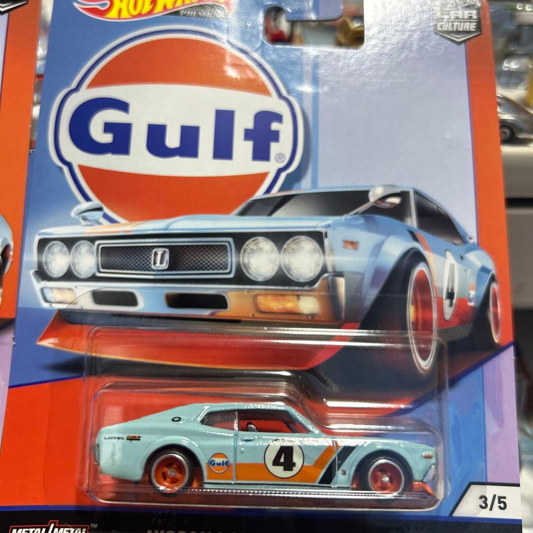 ミニカー　ホットウィール　GULF