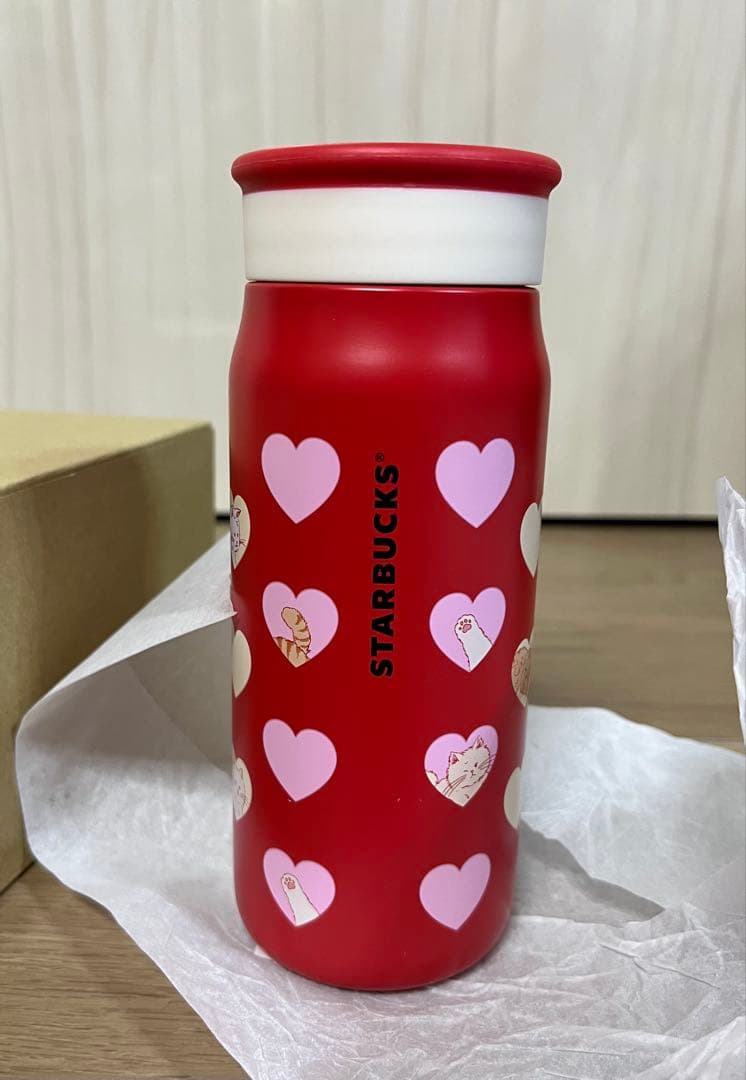♡新品未使用 箱あり♡ バレンタイン2025 ステンレスボトル 355ml
