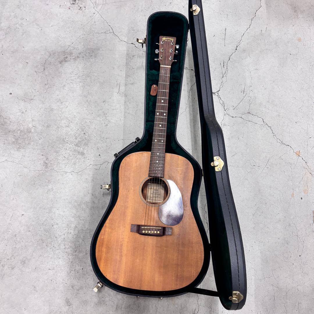 Martin DM アコースティックギター USA製 マホガニ純正ハードケース付