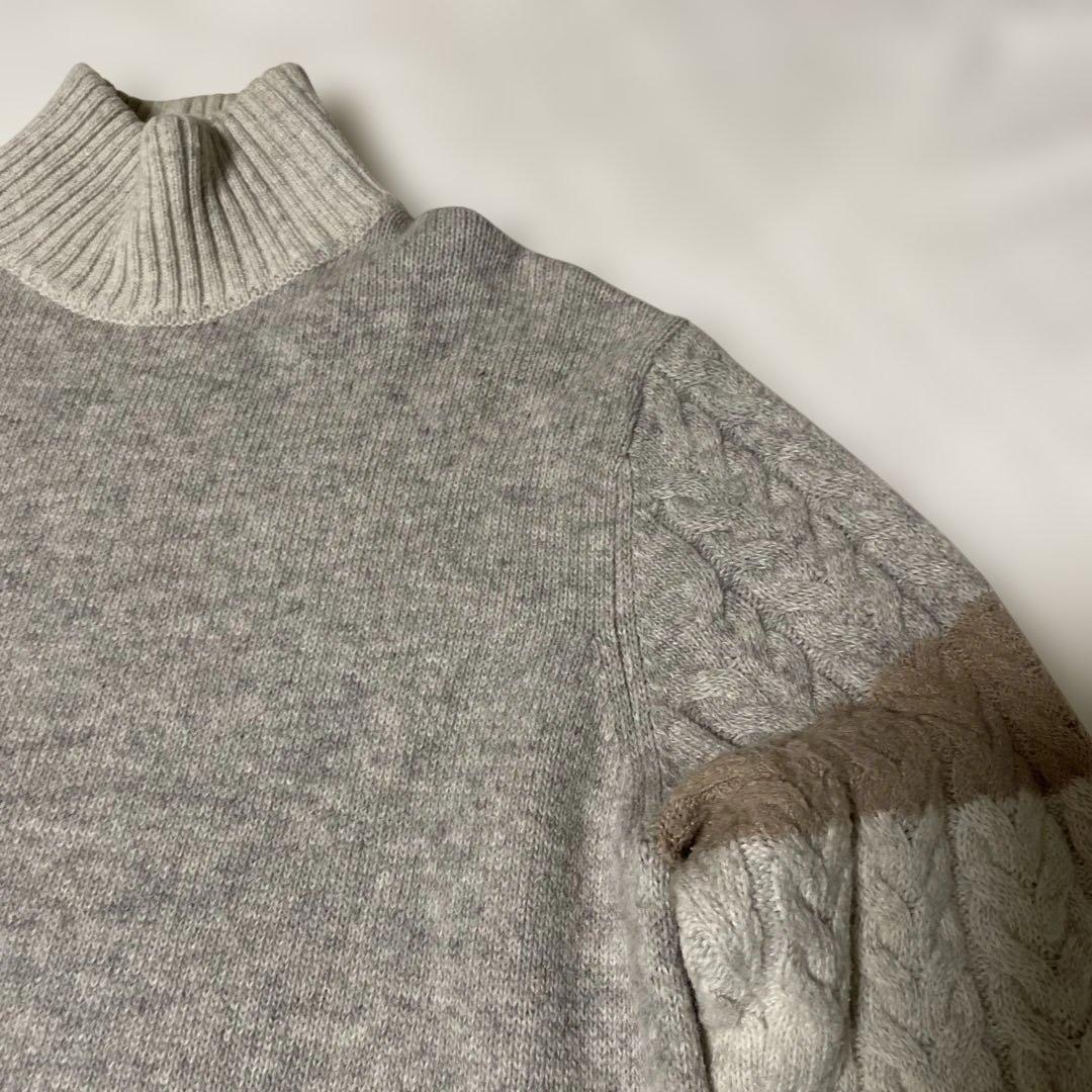DESCENTE GOLF デサントゴルフウェア ハイネック ニットセーター