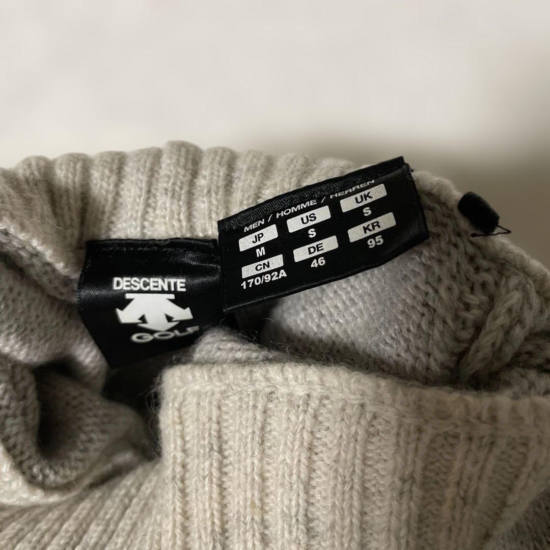 DESCENTE GOLF デサントゴルフウェア ハイネック ニットセーター