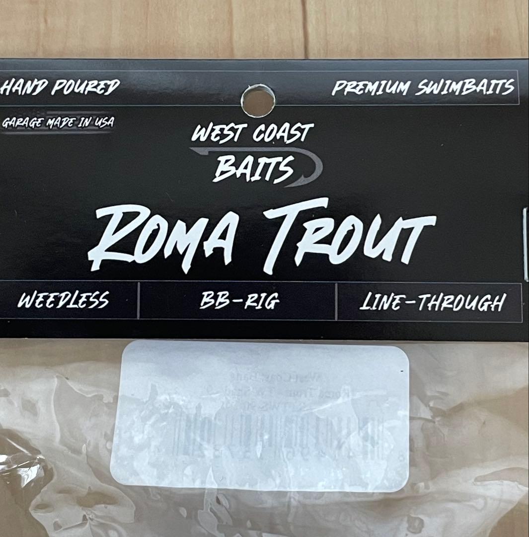 【日本未発売】West Coast Baits Roma Trout 9\" 新品