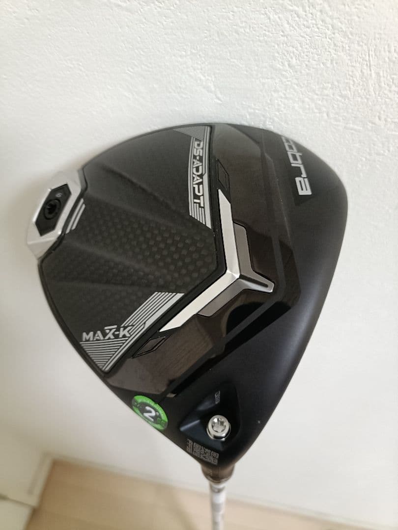 ほぼ未使用 コブラ DS ADAPT MAXK ドライバー tour ad gc