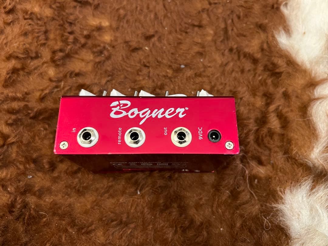 Bogner Ecstasy レッド　ギターエフェクター