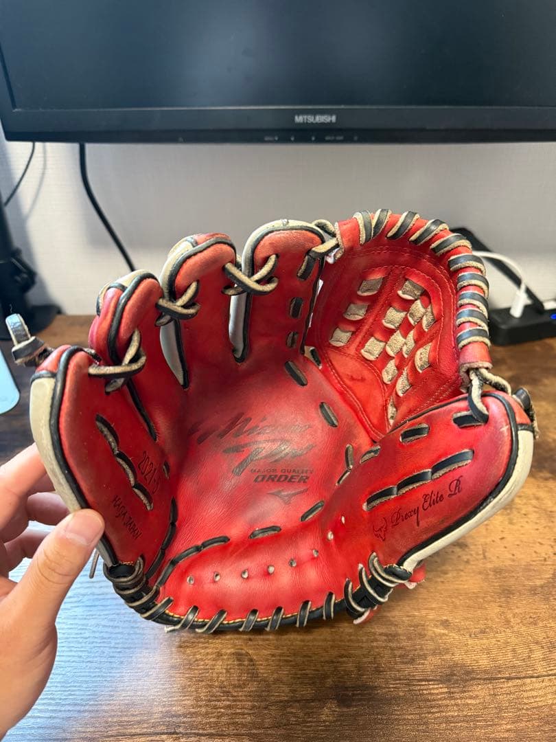 MizunoPro ミズノプロ オーダー　波賀ジャパン　軟式　左　内野