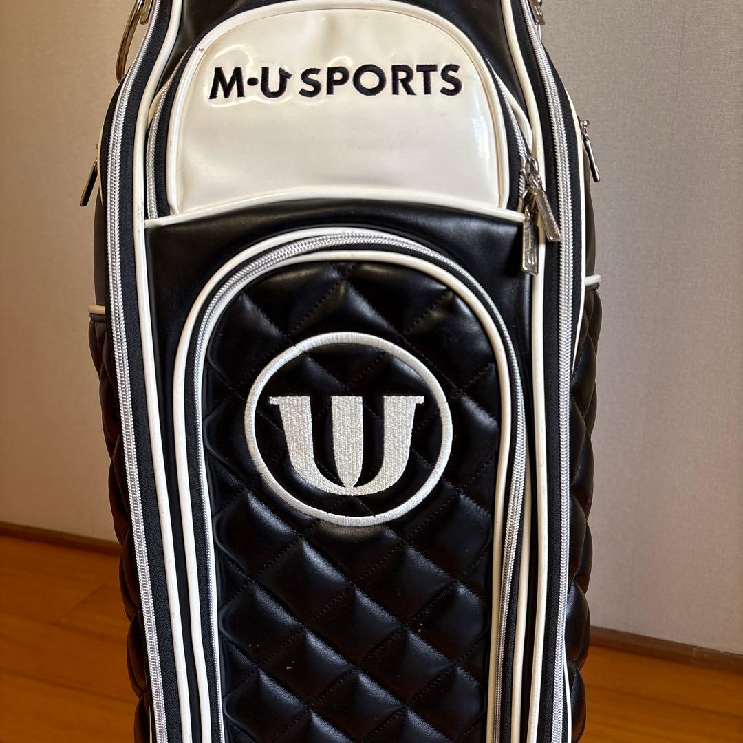 MU SPORTS エムユースポーツ キャディバッグ キャスターフード付き