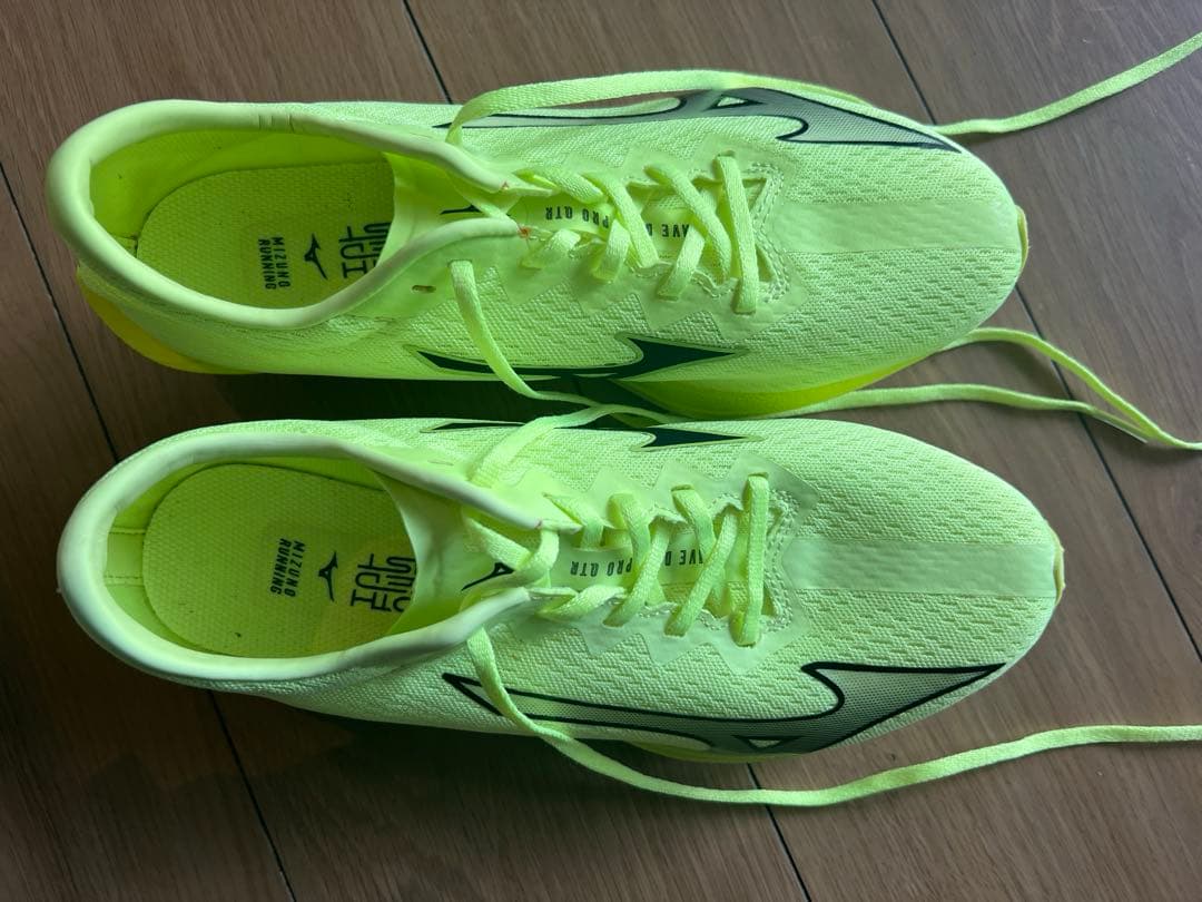 美品!!ミズノMIZUNO25.5cmウエーブデュエルPROランニングシューズ
