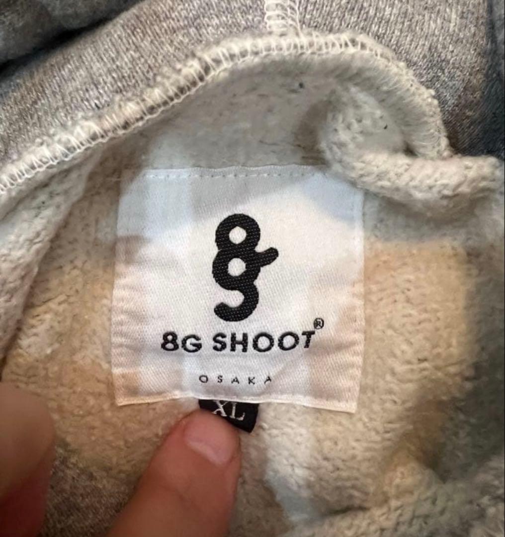 8GSHOOT スウェットパーカー　XL エイジシュート　ゴルフ8g shoot