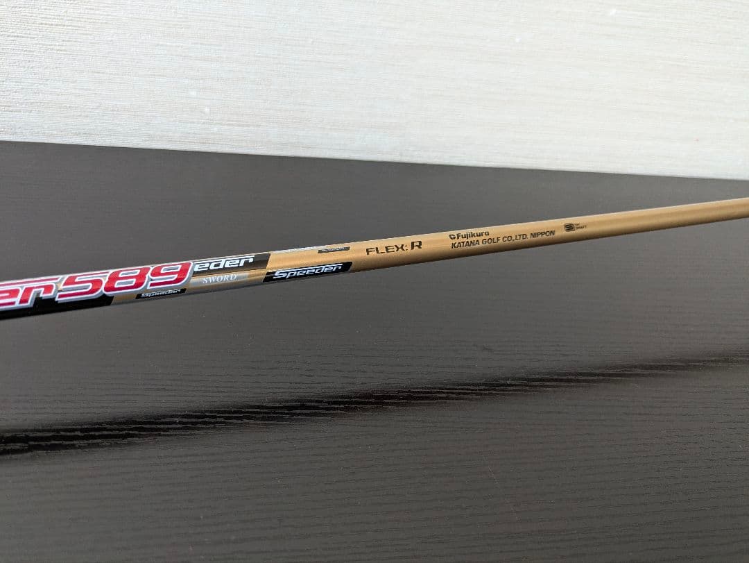 地クラブ カタナゴルフ短尺ドライバー初心者スウォード フジクラスピーダーRシニア