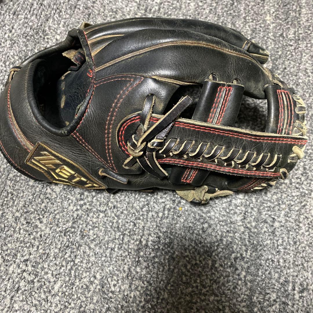 ゼット 硬式野球グローブ 黒