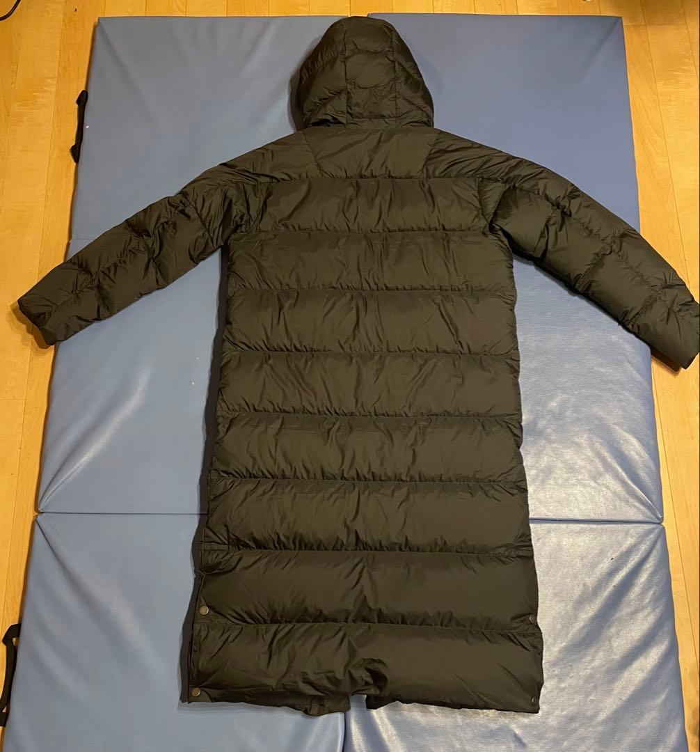 adidas◆ロングダウンジャケット/BLK/GE9995/ベンチコート
