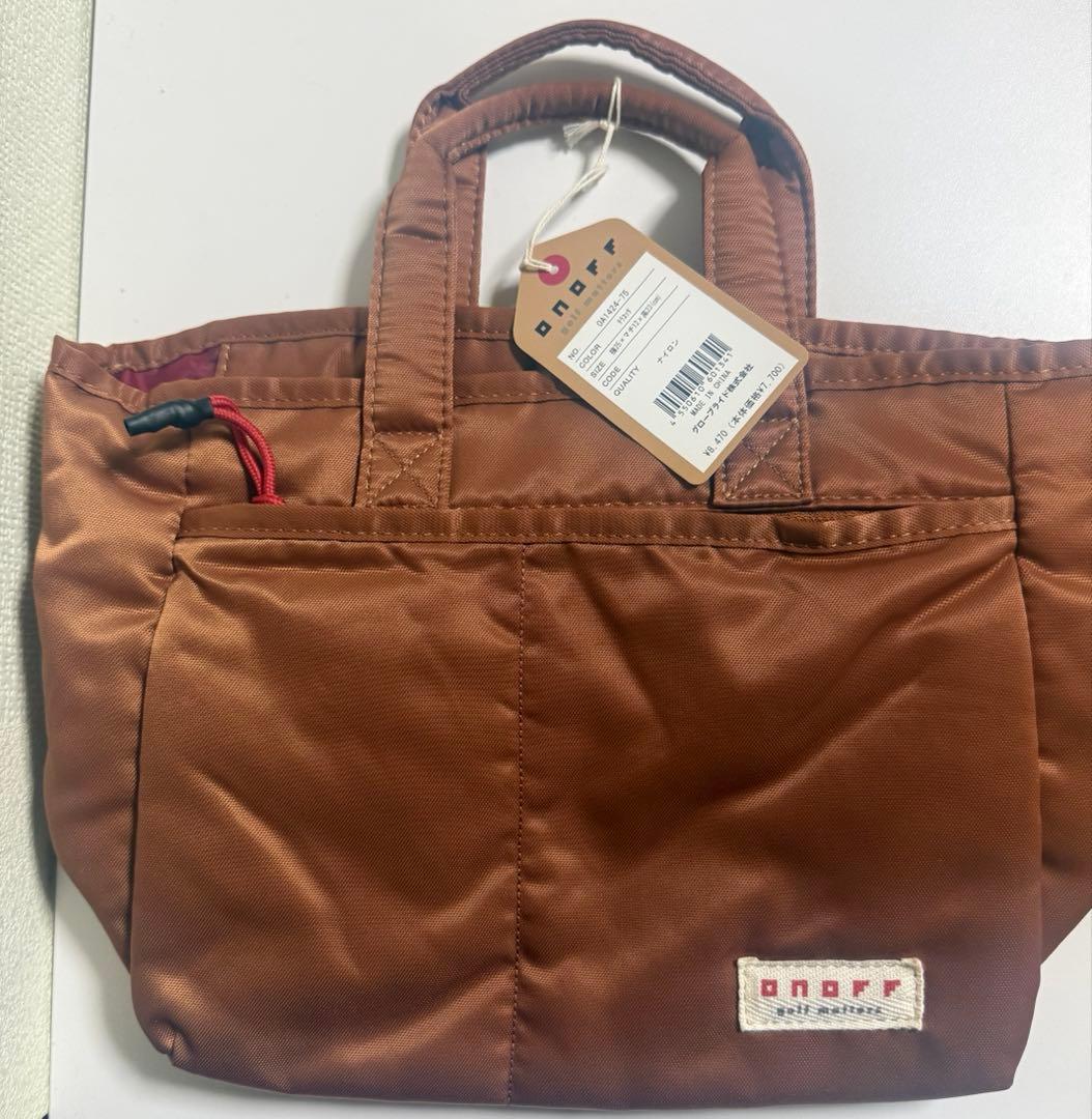 新品 未使用 ONOFF オノフ ラウンド バッグ ゴルフ 保冷 保温