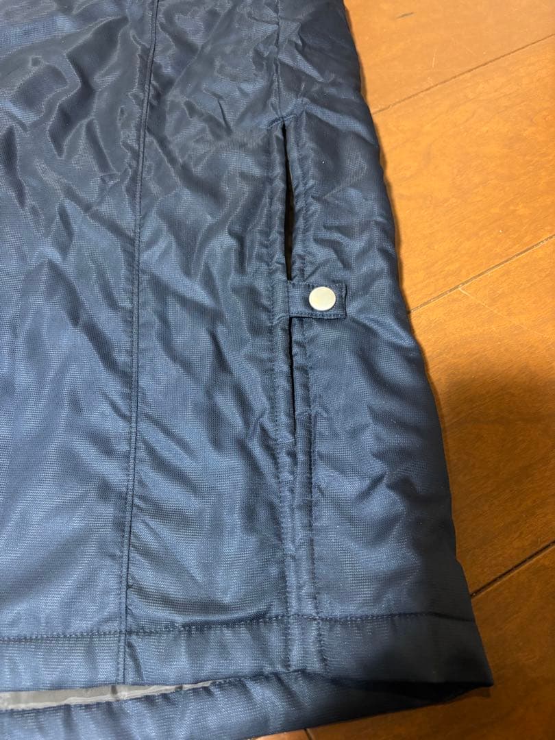 【新品】adidas アディダス ボア ベンチコート ロングコート ネイビー L