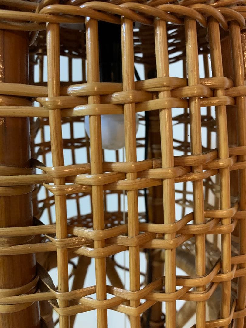 ラタン　フロアスタンド　インテリア