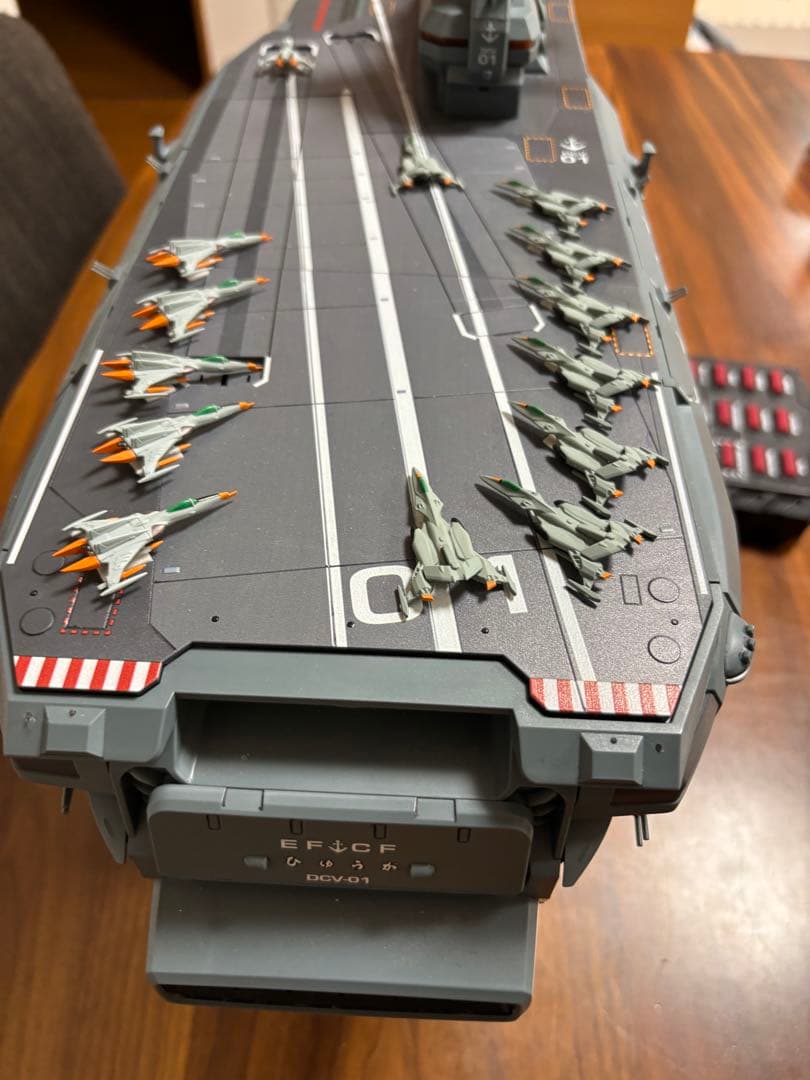 【宇宙戦艦2205】Hachette 1/350 戦闘空母〈日向〉