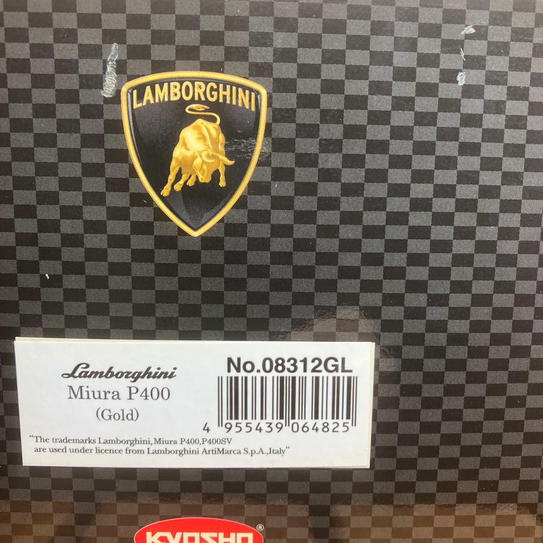 京商 1/18 ランボルギーニ ミウラ P400 ゴールド