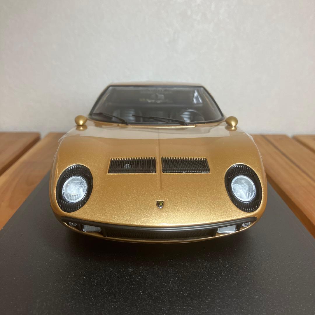 京商 1/18 ランボルギーニ ミウラ P400 ゴールド