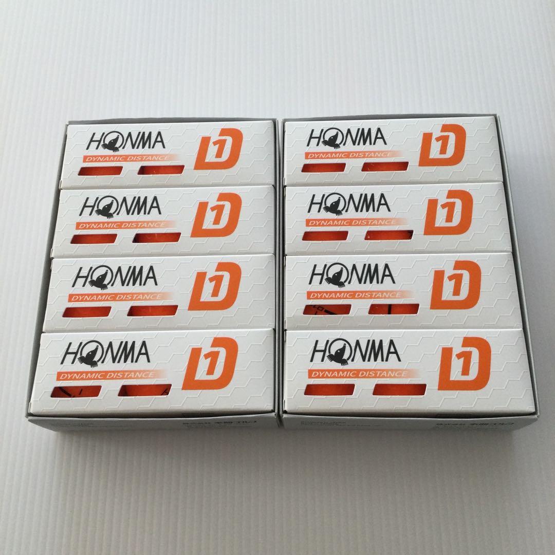 最新モデル　本間ゴルフ　ホンマ　HONMA D1 　4ダース　オレンジ
