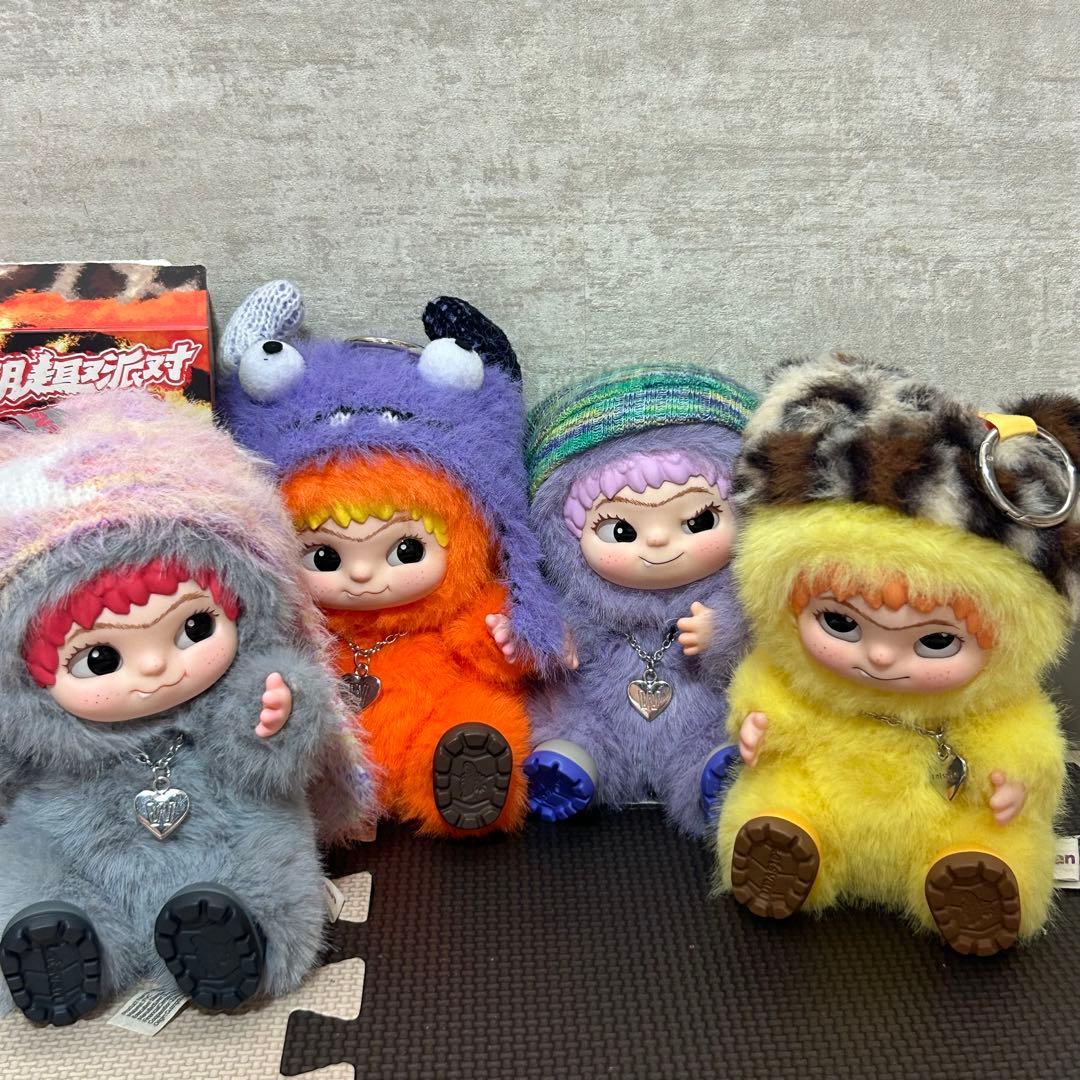 【正規品】Letsvan WAKUKU （ワクク）ぬいぐるみ　４種セット⭐︎