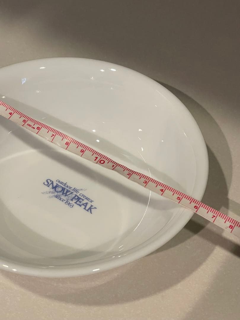 スノーピーク peak コレール 小皿 大文字 1963