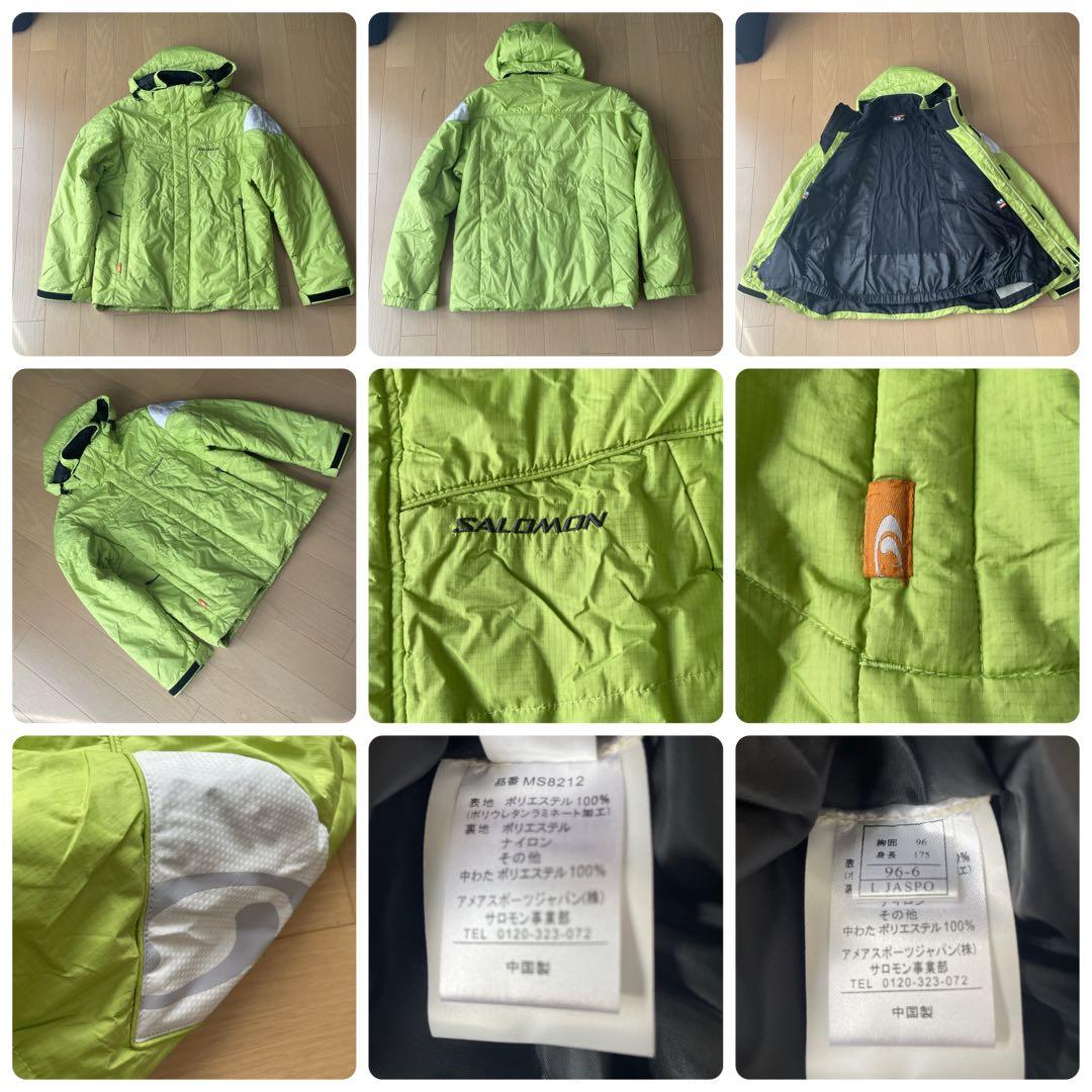 サロモン　SALOMON スキーウェア　サイズL 中古