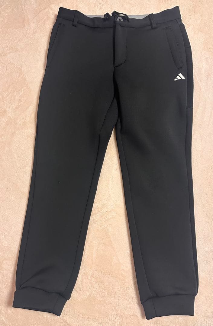 adidas ゴルフ 上下メンズ XL ブラック セットアップ ジョガーパンツ