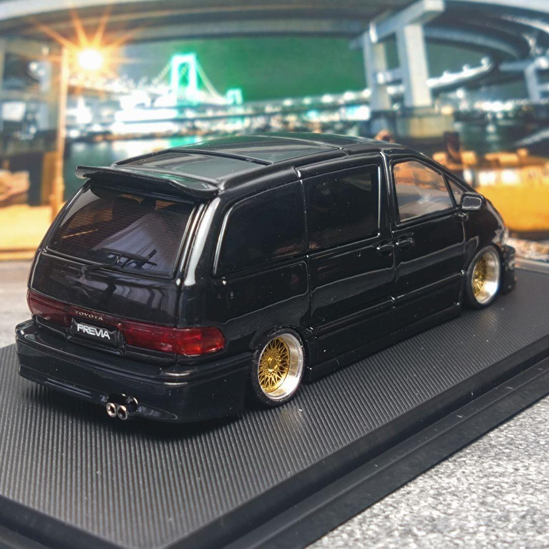 【カスタム品】MORTAL 1/64 トヨタ エスティマ FABULOUS仕様