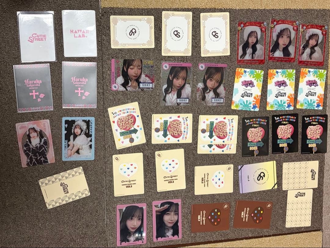 CUTIE STREET きゅーすと 桜庭遥花 ぱるたん トレカ バラ売り⭕️
