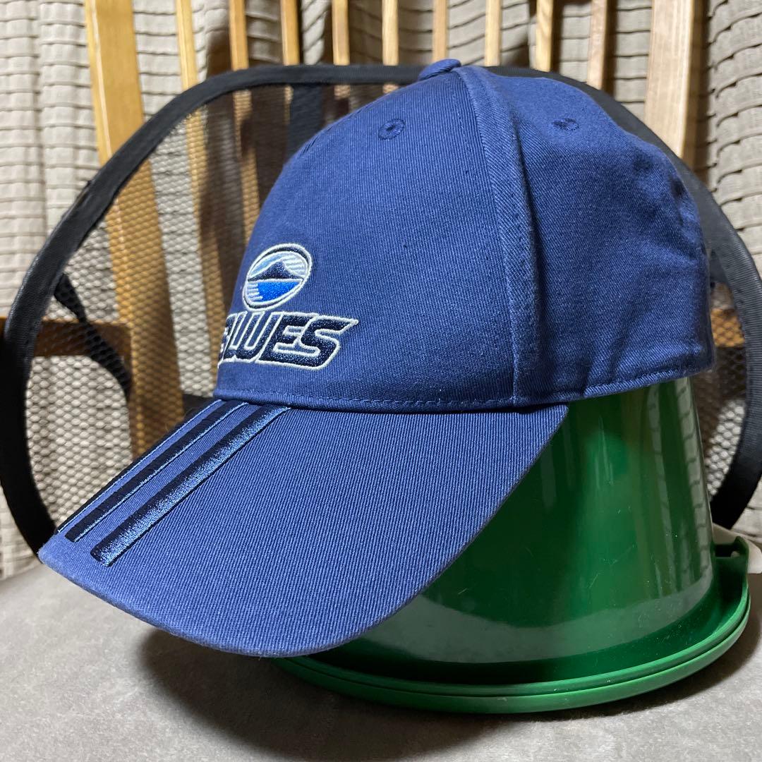 スーパーラグビー　BLUES キャップ。